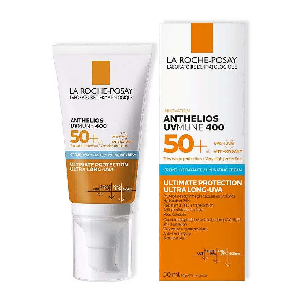 LA ROCHE POSAY ANTHELIOS UV MUNE 400 CREMA HIDRATANTE 50 50ML The la-roche-posay-anthelios-uv-mune-400-crema-hidratante-50-50ml-the