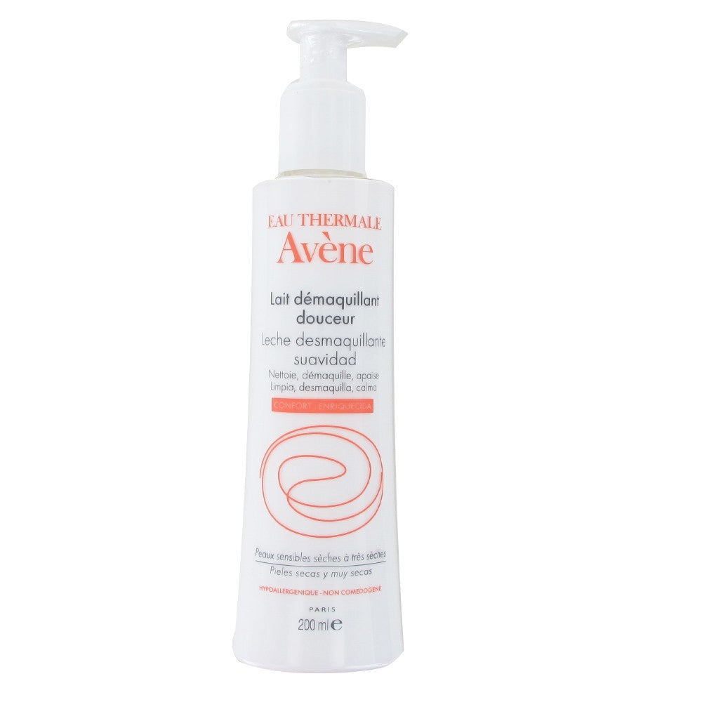 AVÈNE Leche Limpiadora Desmaquillante Piel Sensible 200ml【ENVÍO